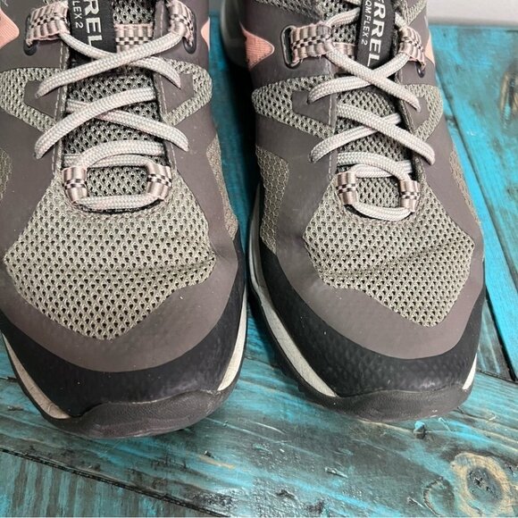 MERRELL MQM Flex 2 Hiking Shoes Size 9.5 - Picture 4 of 16